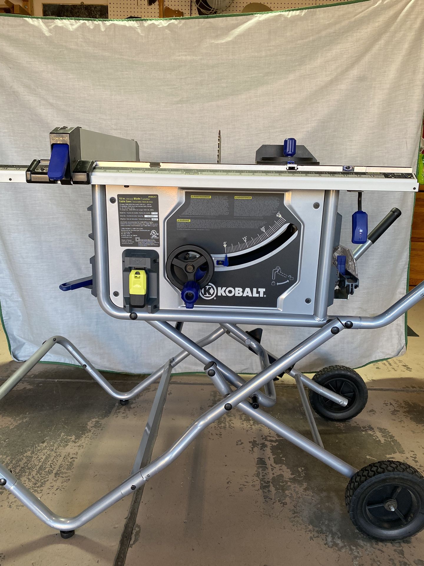 Kobalt 10" Table Saw - Model #KT1015