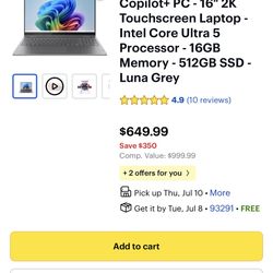 Lenovo Yoga Convertible Laptop