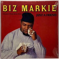 Biz Markie - Just A Friend 12” (New, sealed, Mint condition, Uncirculated copy)