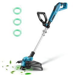 ZUYIYI CORDLESS STRING TRIMMER MODEL ZSTCO988. SIZE 15" REGULAR FROM 69.99 TO ONLY 35.00