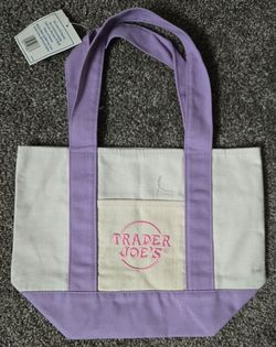 Trader Joe’s Mini Pastel Tote Bag