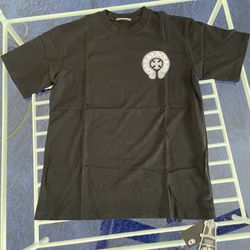 Black Chrome Hearts T Shirt (embroidered)
