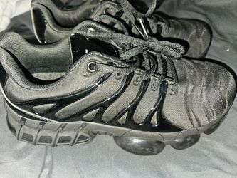 Steal toe sneakers.