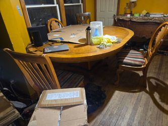 wood table