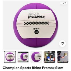 Champion Sports Rhino Promax Slam Ball