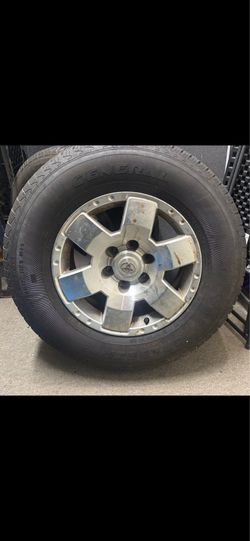 Toyota Rim and tire
