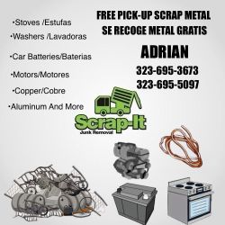 Free Pick Up Metal/se Junta Metal Gratis