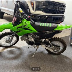 KLX 110R With Upgrade Protaper Steering, Cushion Seat And Yoshimura Slip On Exhuast