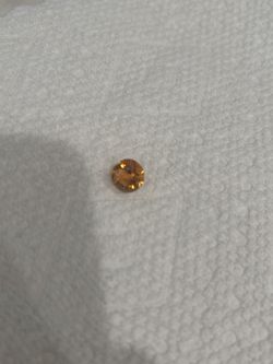 3.4 Carats Of Golden Natural Citrine From Brazil Cut Stone 