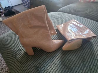 Nudes knee high boots