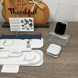 New Apple Watch Series 9 41mm Wifi Silver. No box