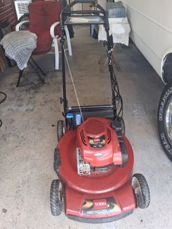 Toro self propelled
