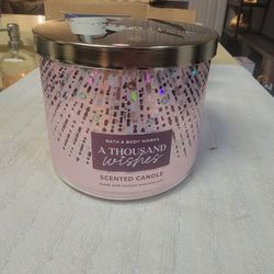 3 wick candle thousand wishes