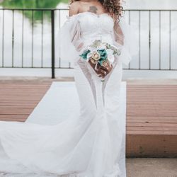 Beautiful Custom Wedding Dress