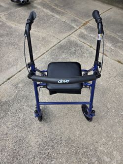 Drive 4 wheel rollator used condition