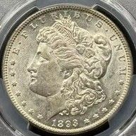 1893 Morgan Silver Dollar
