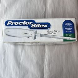 Proctor Silex 74311 Easy Slice Electric Knife - White  