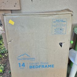 Spa Sensations Queen Bed Frame 14” – New in Box