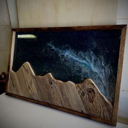 Wood Resin Wall Art Picture Frame