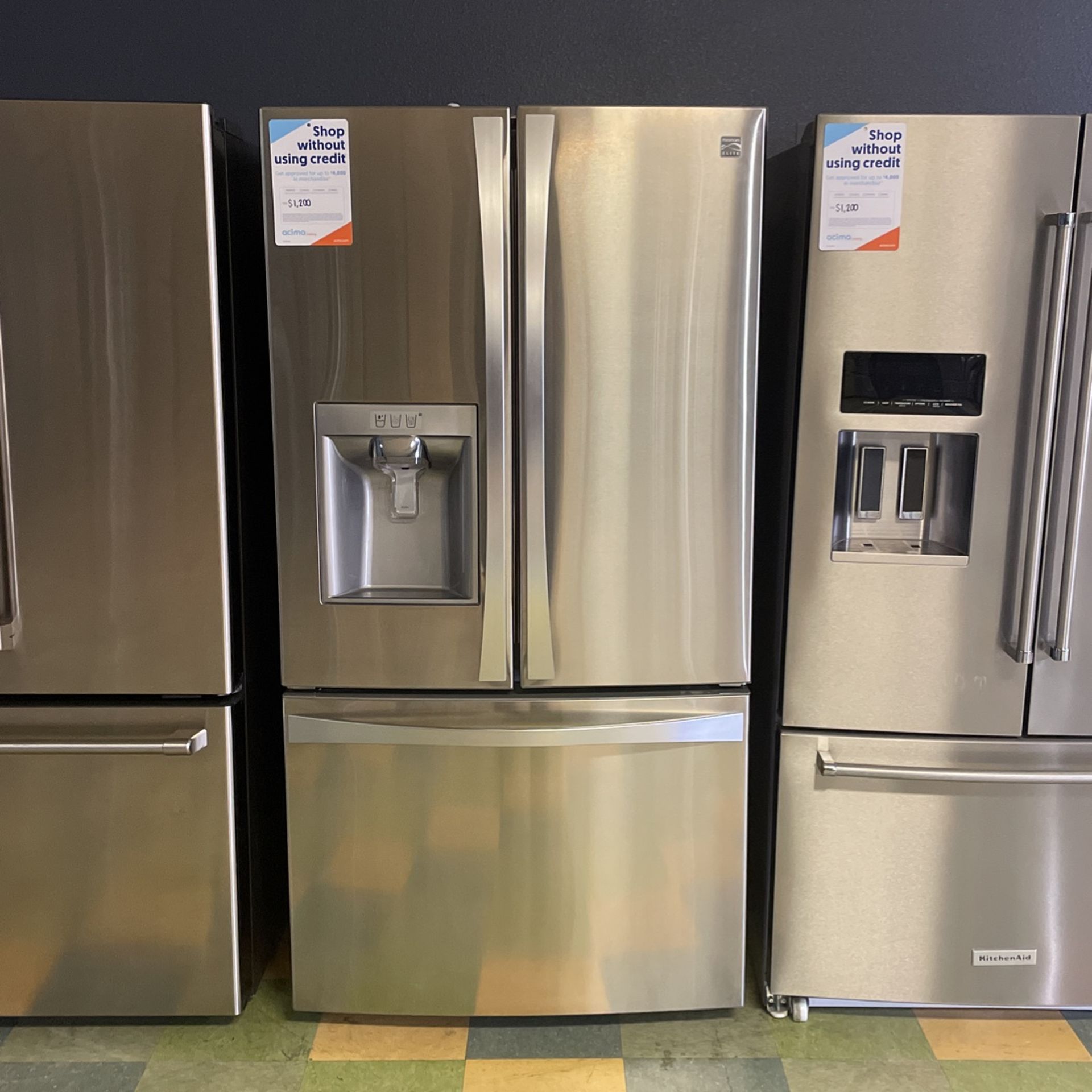 Kenmore Stainless Steel French Door Refrigerator💸💸