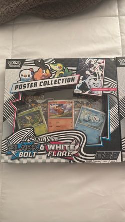 Pokemon Scarlet & Violet - Black Bolt & White Flare Poster Collection