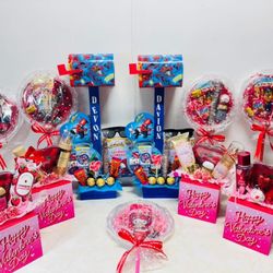 VALENTINES GIFT BASKETS Prices From $30 And Up 