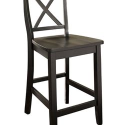 Solid Wood Counter Height Bar Stools