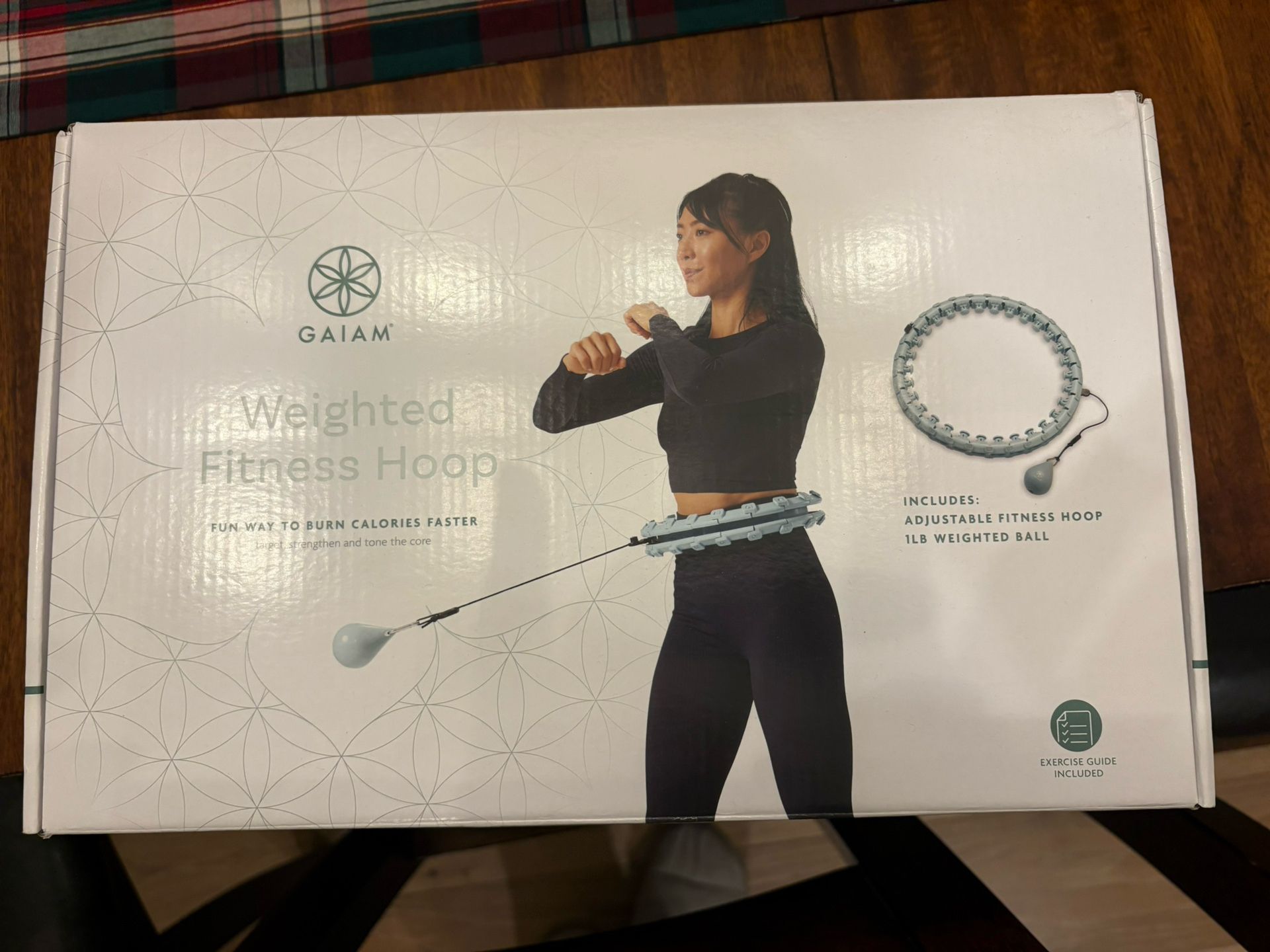 Weighted fitness hoop