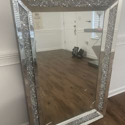 Crystal  Walk Mirror 