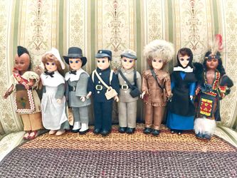 Vintage Carlson Heritage Collectible Dolls