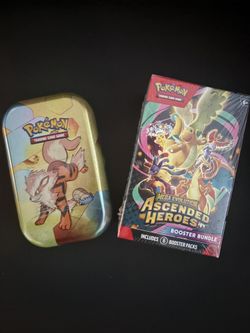 Pokemon Single Packs Booster Bundle And Tin