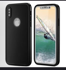 iPhone X Black Waterproof Case