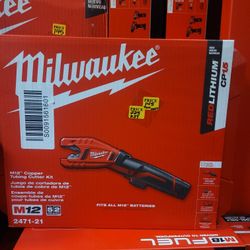 MILWAUKEE M12 COPPER TUBING CUTTER KIT