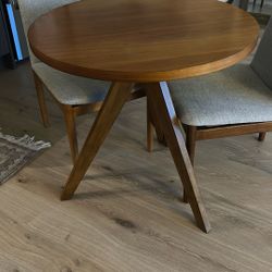 West Elm Table For Three Seaters