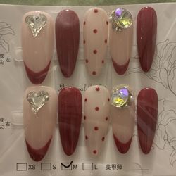 Press on nails $5 each