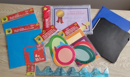 NEW/Used Educator Teacher School Board Letters Bundle