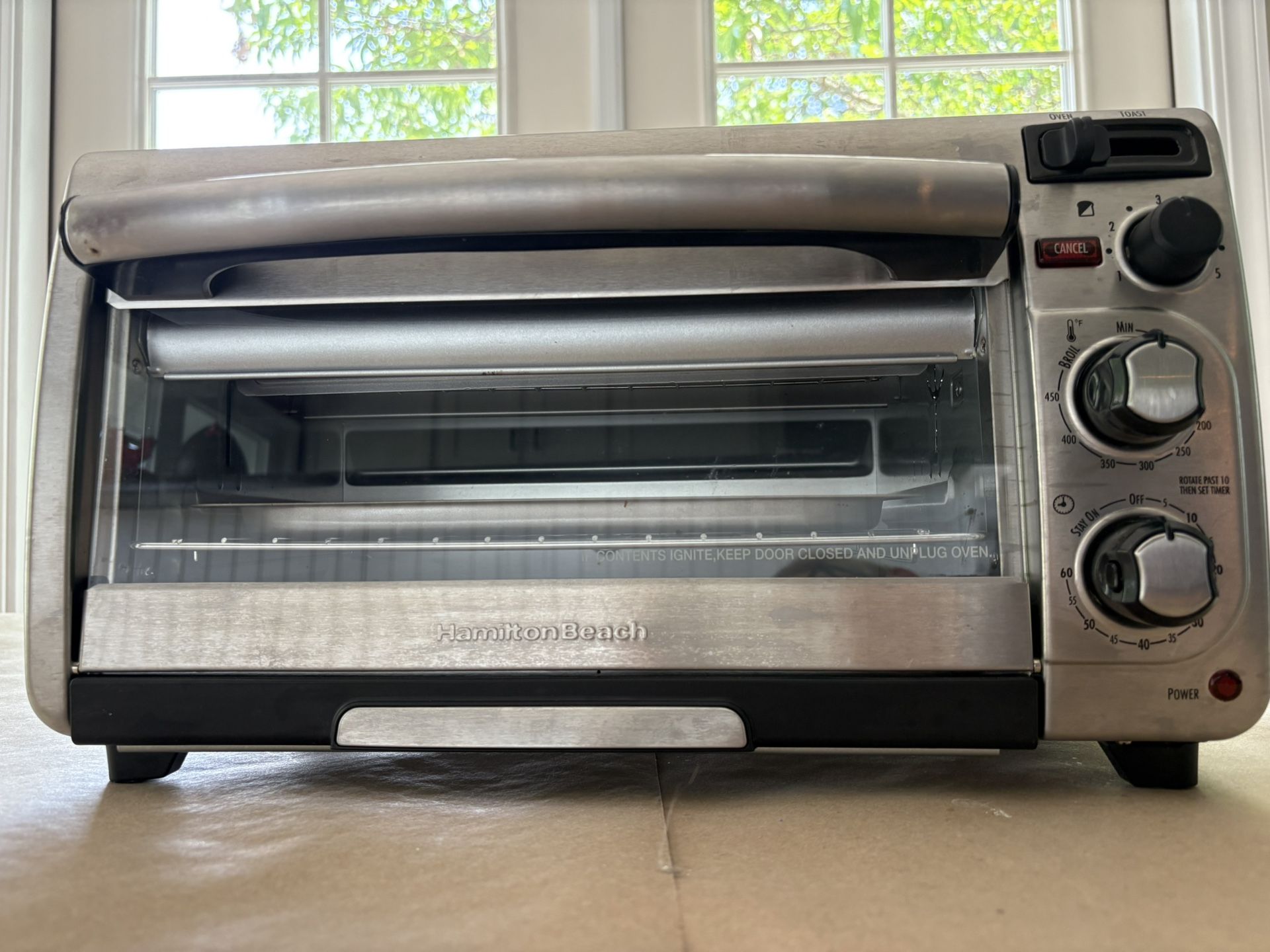 Hamilton Beach Stainless Steel Toaster Oven