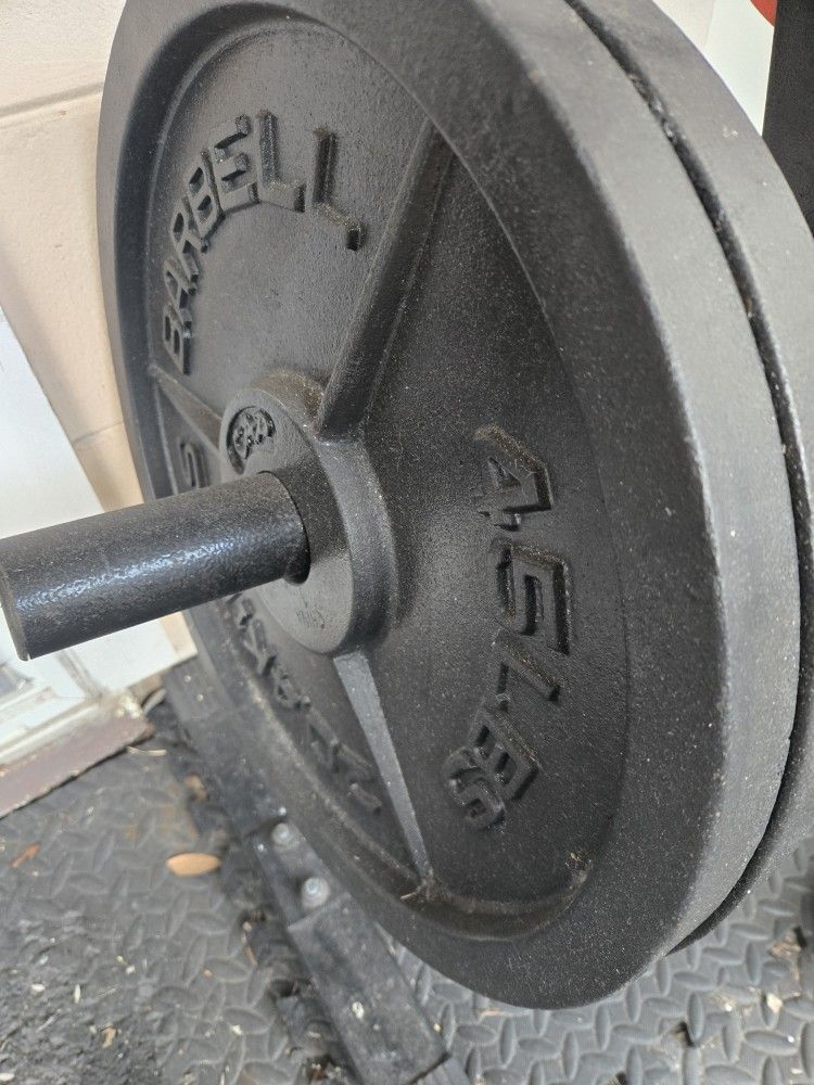 Cab barbel 2x45lb  90lb.    90 $ Firm