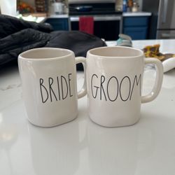 Bride and groom Matching Coffee Mugs