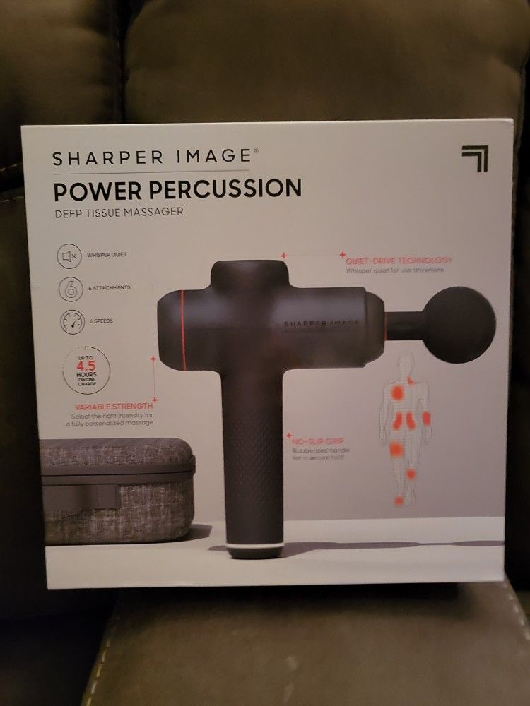 Sharper Image Power Precision Massage Gun