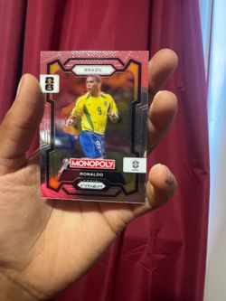 Ronaldo Nazário prizm card