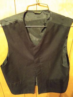 Black vest for Mans sizes L