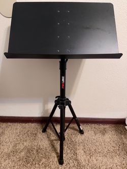Proline PL48 Heavy Duty Orchestra Sheet Music Stand - Black