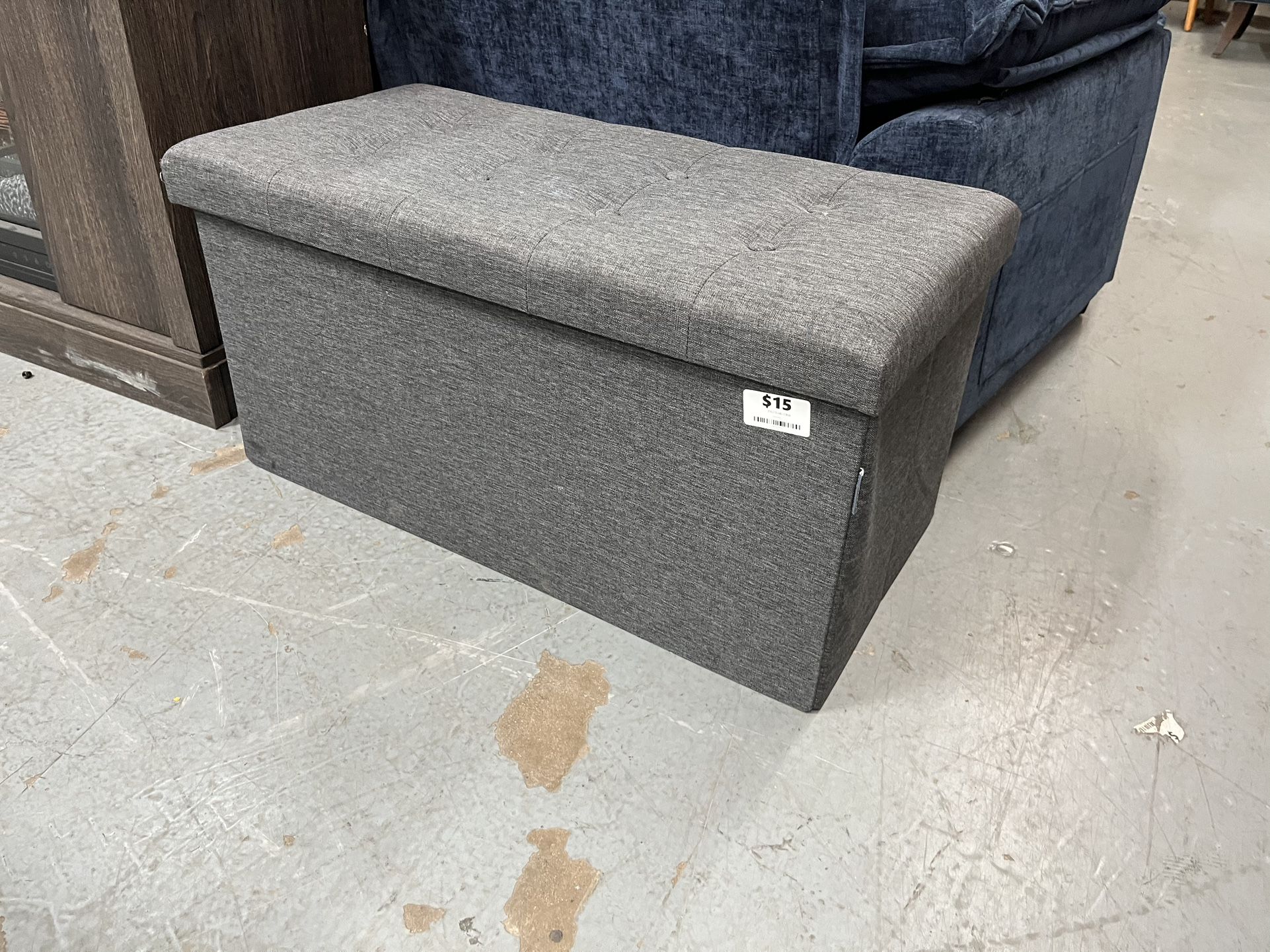 Fabric Ottoman