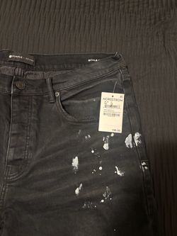 Authentic purple jeans
