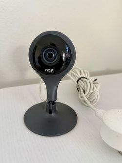 Google Nest Cam Indoor 1st Gen A0005 NC1102ES 1080p HD WiFi Security Camera