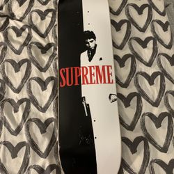 Supreme top scarface skateboard