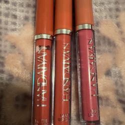 Matte Lip Gloss & Eyelash Set
