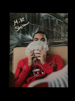 Mike Sherm 8x10 signed photo