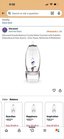 Vita Juwel water dispenser